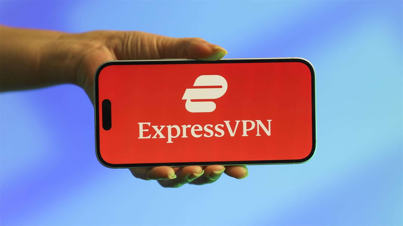 ExpressVPN app on a phone