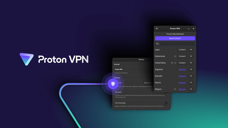 Proton VPN app