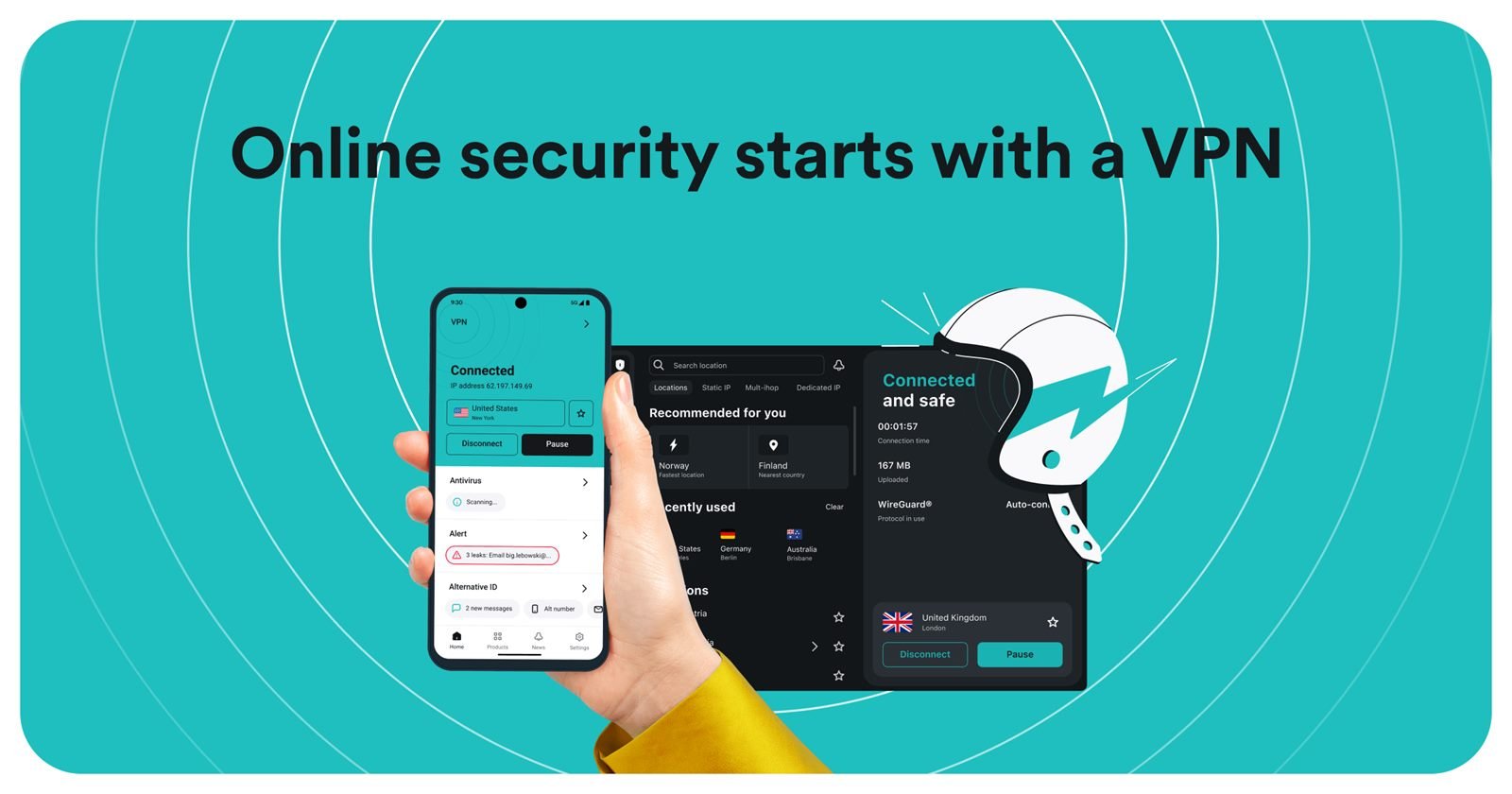 Surfshark VPN apps